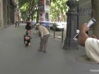 Gorgeous Young babe becomes abused In Public