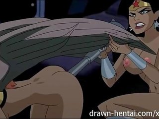 Justice league hentai - două pui pentru batman ciocănitoare