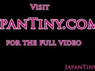 Japansk petite søta facialized i trekant: gratis voksen film e5