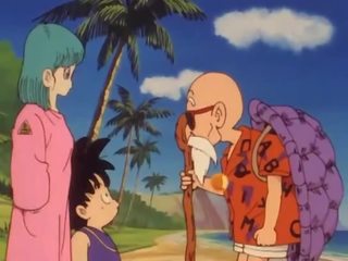 Bulma atende o terapeuta roshi e clipes dela cona