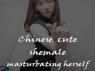 Hübsch chinesisch abbykitty masturbation beguiling show-2