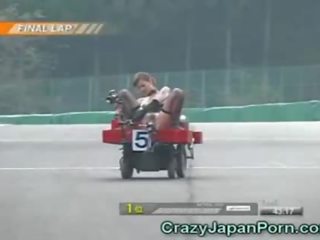 Funny Japanese adult video Race!