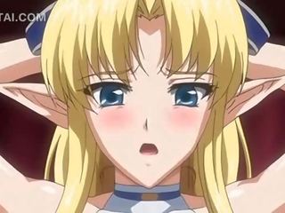 Elite ginintuan ang buhok anime fairy puke nabunggo masidhi