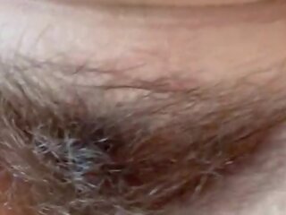 Hairy bush fetish vid