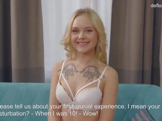 Superb Virgin Masturbation by Lucy Blond, HD sex video 97