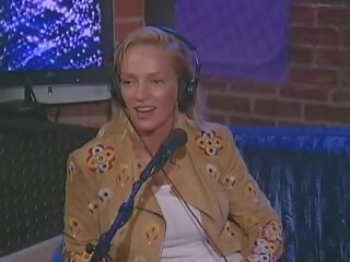 Howard stern intentos a seducción uma thurman chats su adulto vídeo