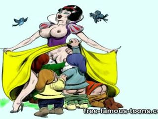 Snowwhite এবং dwarfs x হিসাব করা যায় সিনেমা প্যারোডী