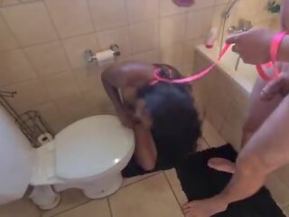 Umano toilette indiano prostituta ottenere sbronzo su e ottenere suo testa flushed followed da succhiare cazzo