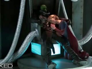 Wickedparodies - supergirl forfører braniac til anal xxx video