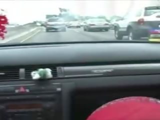 Τσιμπούκι σε αμάξι επί ο highway, ελεύθερα σε αμάξι hd x βαθμολογήθηκε βίντεο 14