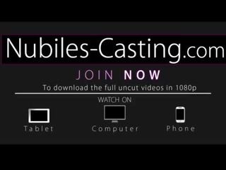 Nubiles Casting - dick hungry teen cums again and again
