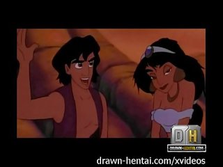 Aladdin skitten film film - strand skitten klipp med jasmin
