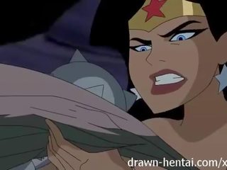 Justice league hentai - twee kuikens voor batman manhood