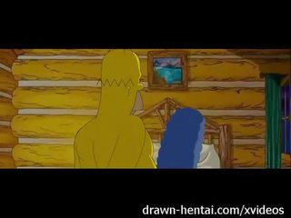 Simpsons flört film - erişkin klips gece